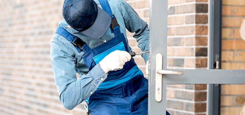 Pivot Storefront Door Locks Installation in Escondido, California